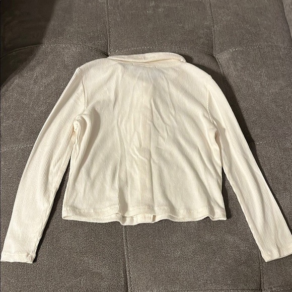 Copper Key Ivory Ribbed Knit Top - Picture 6 of 8